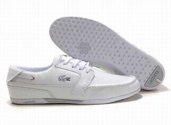 chaussure bateau lacoste