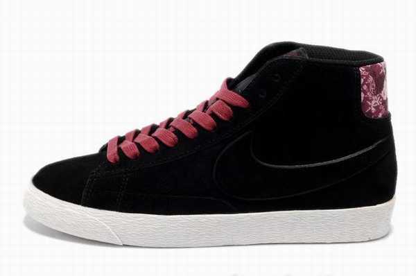 nike blazer noir et rose pas cher